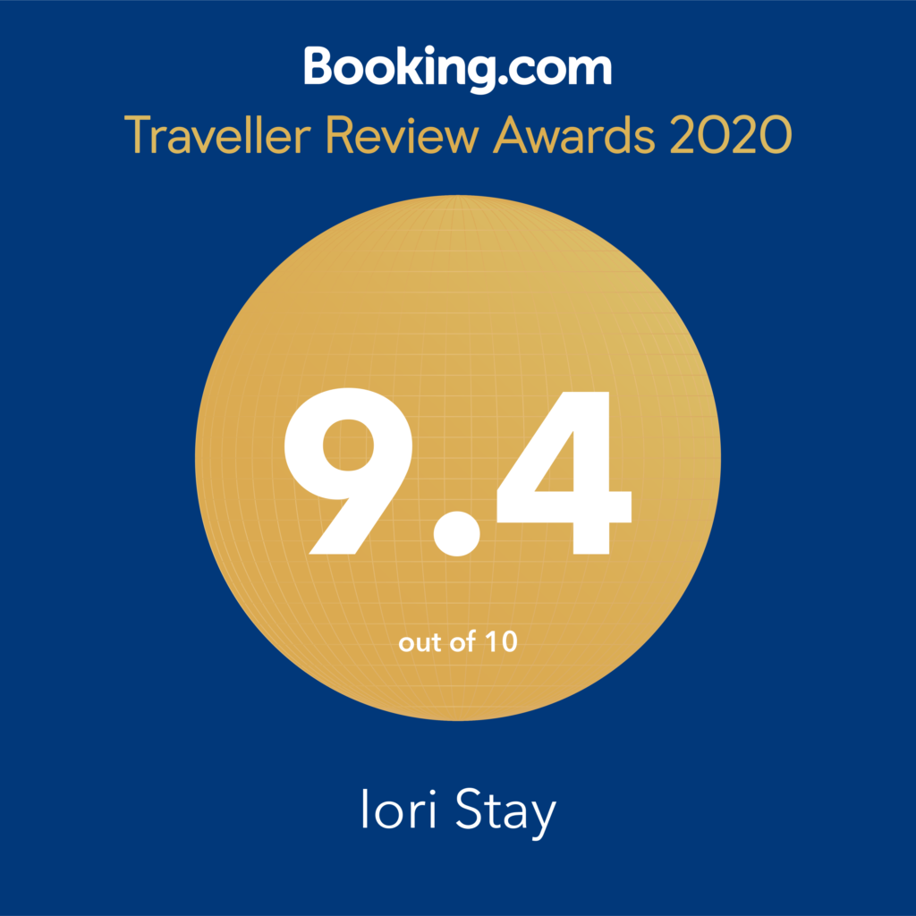 IORI STAYがBooking.com Traveller Review Awardsを受賞しました。